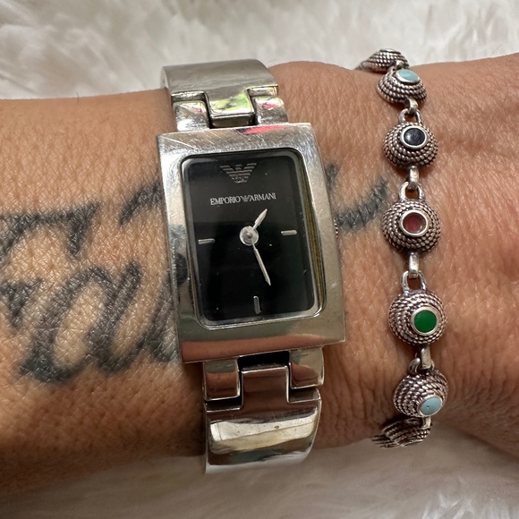 Emporio Armani Women's Stainless Steel Wrist Watch from 1998 - Picture 1 of 6